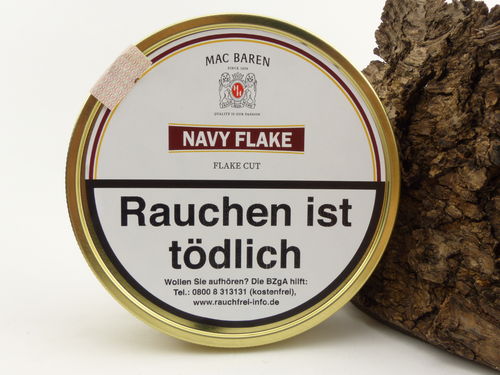 Mac Baren Pipe Tobacco Navy Flake 100g