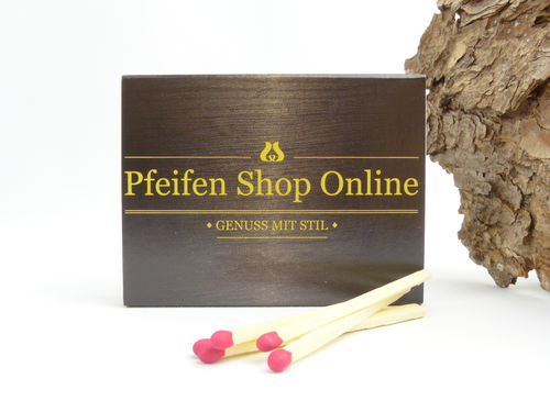 Pfeifen Shop matches ca. 60 pieces