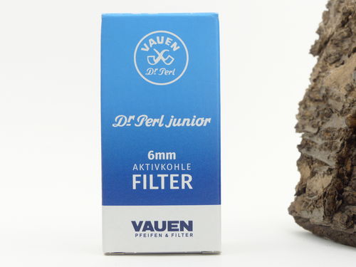 Vauen Pfeifen-Filter Aktivkohle 6mm 30 Stck
