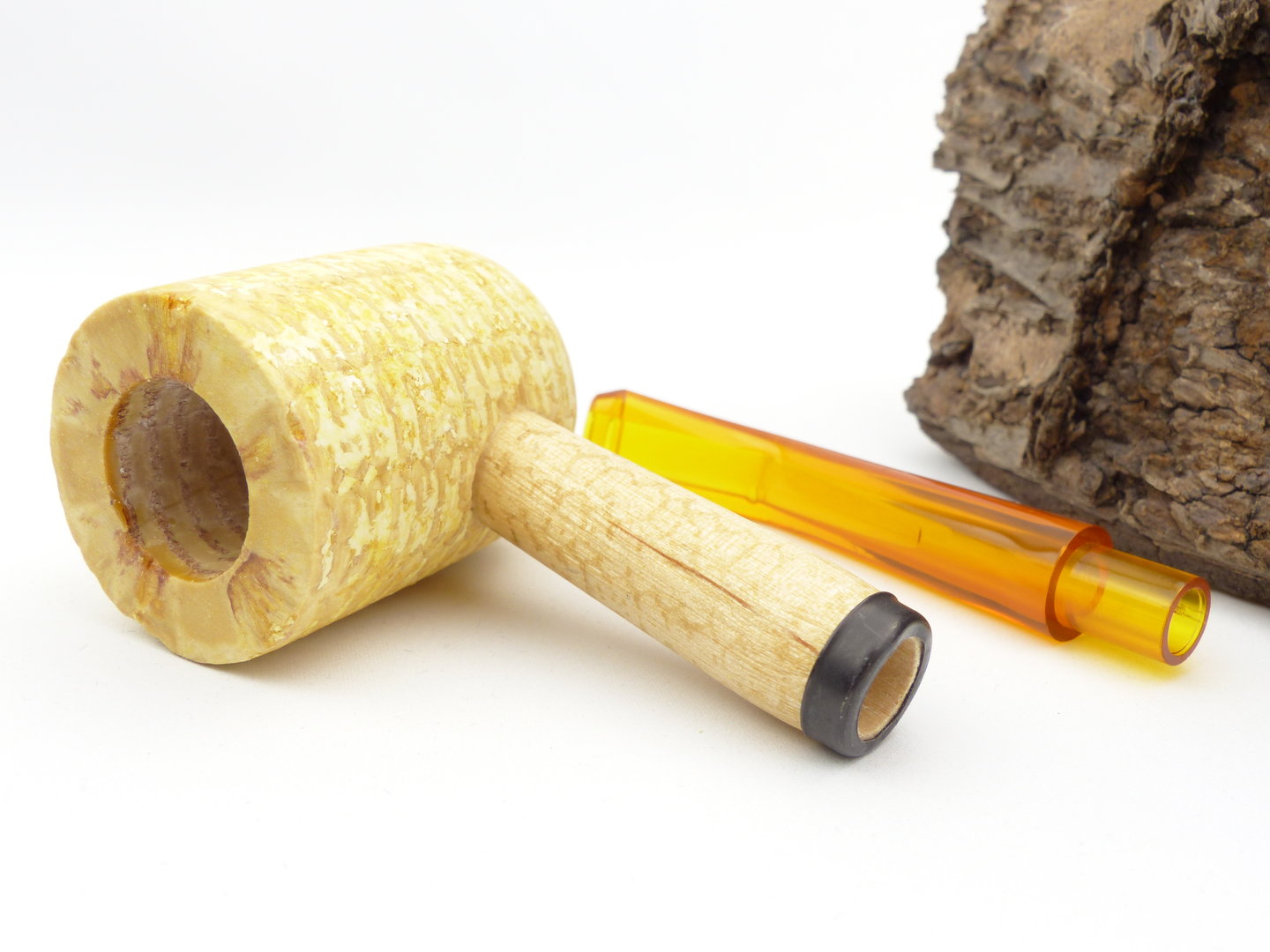 Missouri Meerschaum Corncob pipe bent - Pfeifen Shop Online