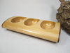 pipe stand maple walnut for 3 pipes
