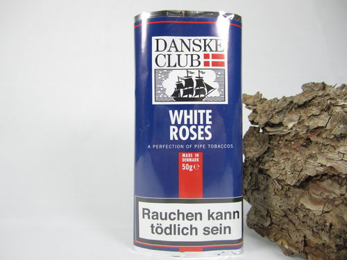 Danske Club Pipe Tobacco White Roses 50g