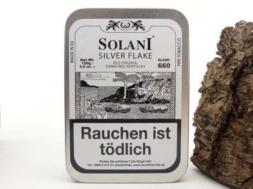 Solani Silver Flake Pipe Tobacco 100g