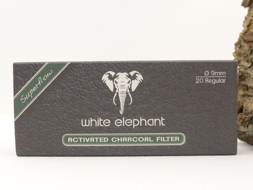 Elefant Natur Aktiv Kohle Filter Pfeifenfilter 9 mm 150 St Charcoal Filters