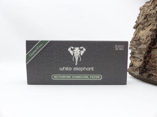 White Elephant Aktivkohlefilter 6mm S 45 St