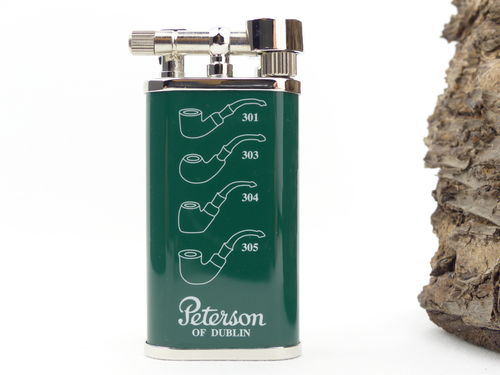 Peterson Pfeifenfeuerzeug System grün
