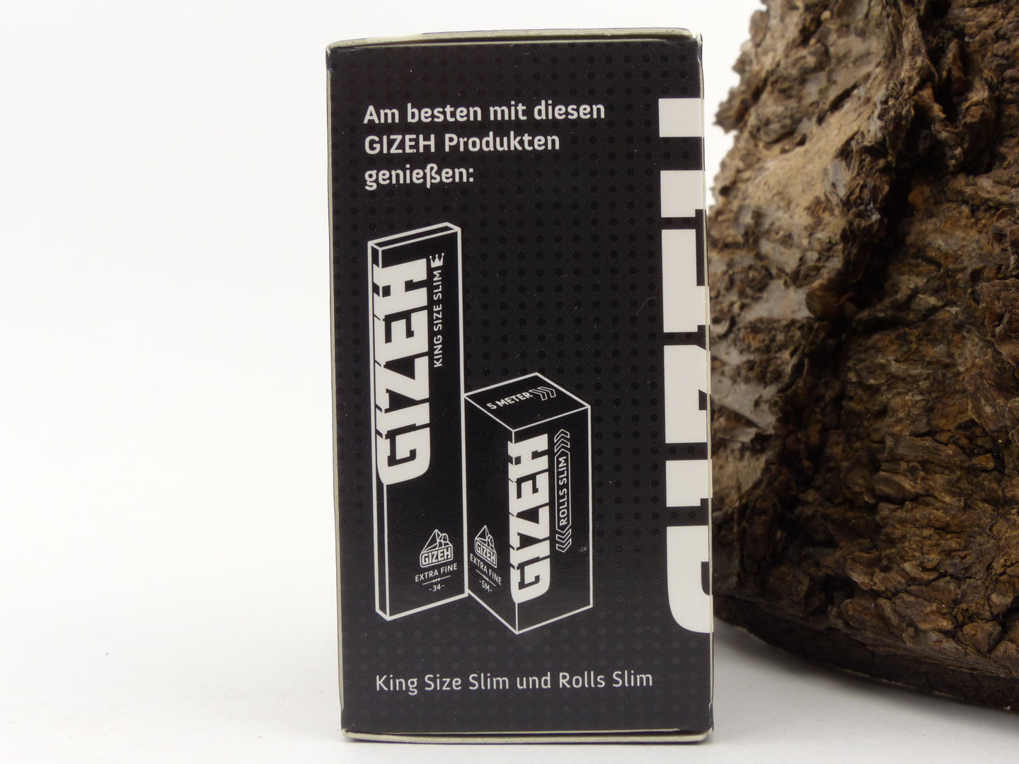 GIZEH Activated Charcoal Filter 6mm 34 pcs - Pfeifen Shop Online