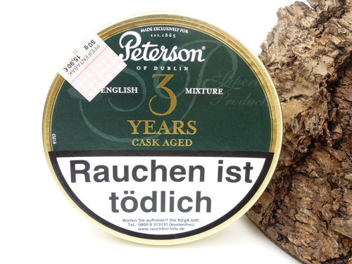Peterson 3 Years Cask Aged English Mixture
