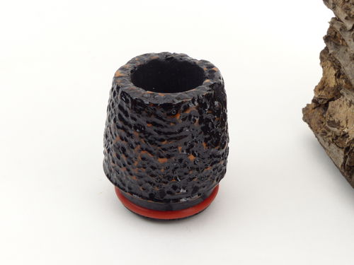 Nørding Keystone Pipe Bowl black rustic