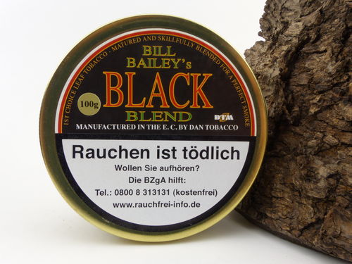 Dan Tobacco DTM Bill Bailey's Black Blend 100g