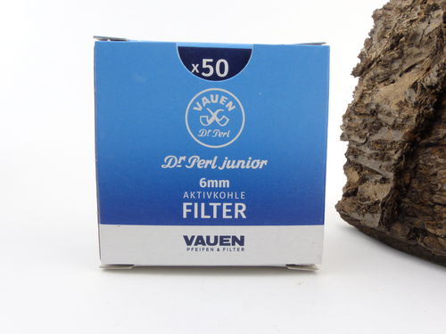 Vauen Pfeifen-Filter Aktivkohle 6mm 50 Stck