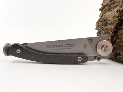 Rattray's Pipe Knife Explorer Carbon