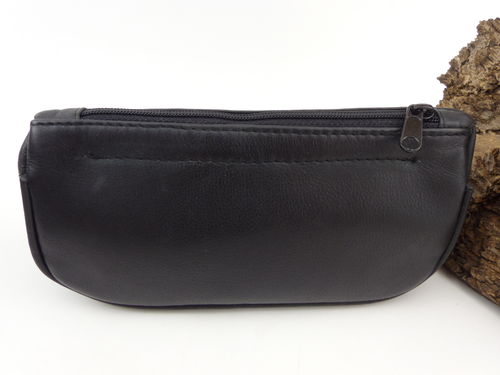 Pipe Bag Leather Black 1 Pipe 630241