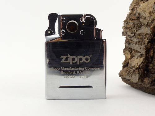 Zippo Pipe Lighter Gas Insert Chrome