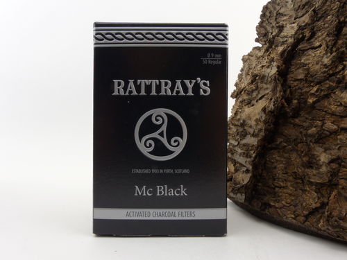 Rattray's Mc Black Aktivkohlefilter 9mm 50