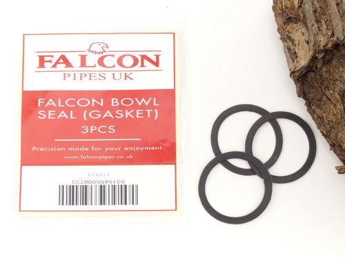 Falcon Kopf Gummiring 3er Pack