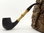 Rattray's Bamboo Pipe Bent Sand Black