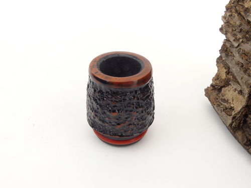 Nørding Keystone Pipe Bowl black-brown rustic