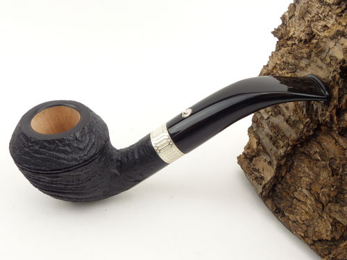 Barling Pipe Victory Fossil Black