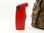 Brebbia Pfeifenfeuerzeug rot mit Besteck