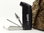 Brebbia Pfeifenfeuerzeug schwarz mit Besteck