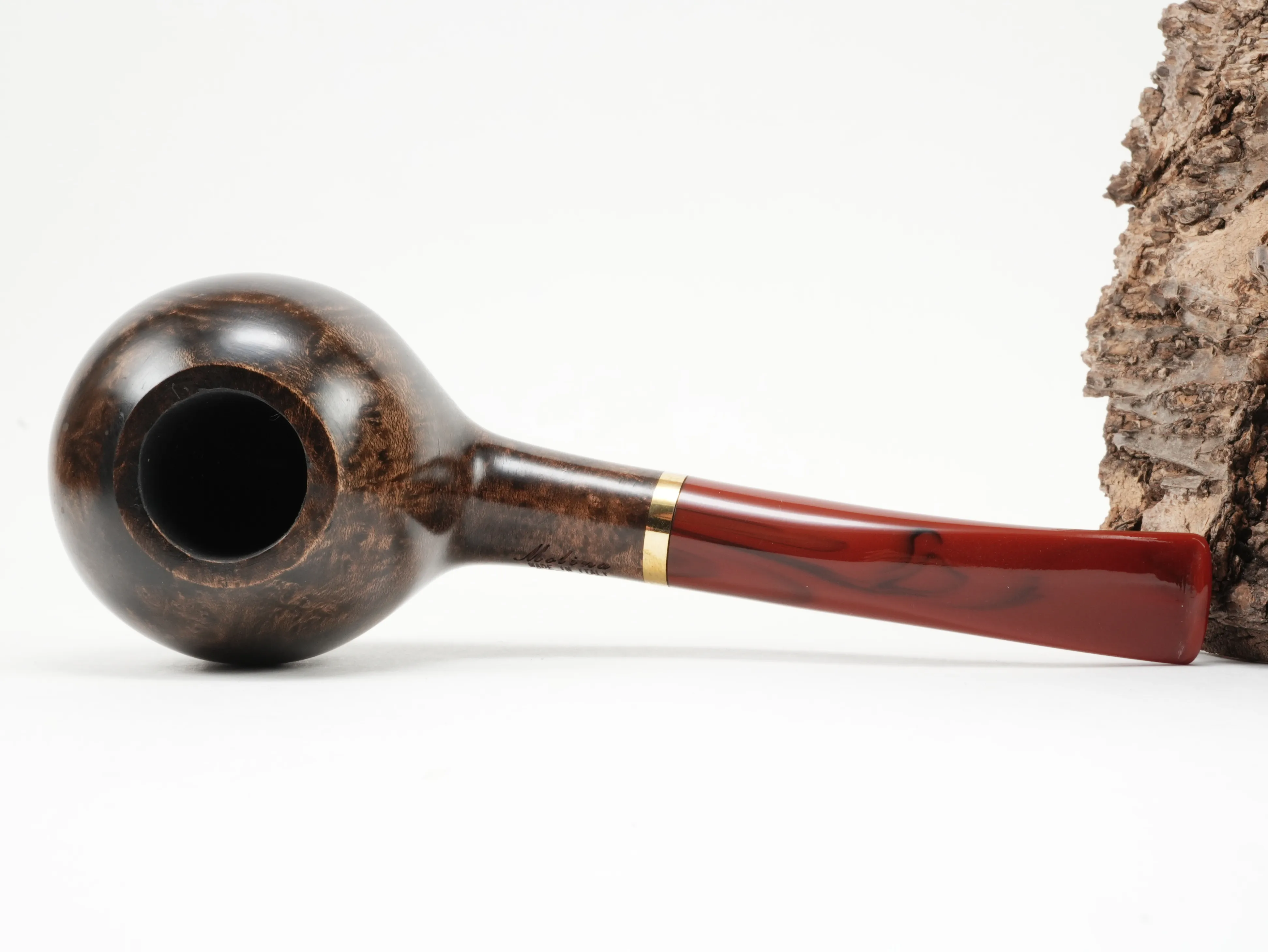 Molina Striato Pfeife dunkelbraun 4 – Produktbild 6