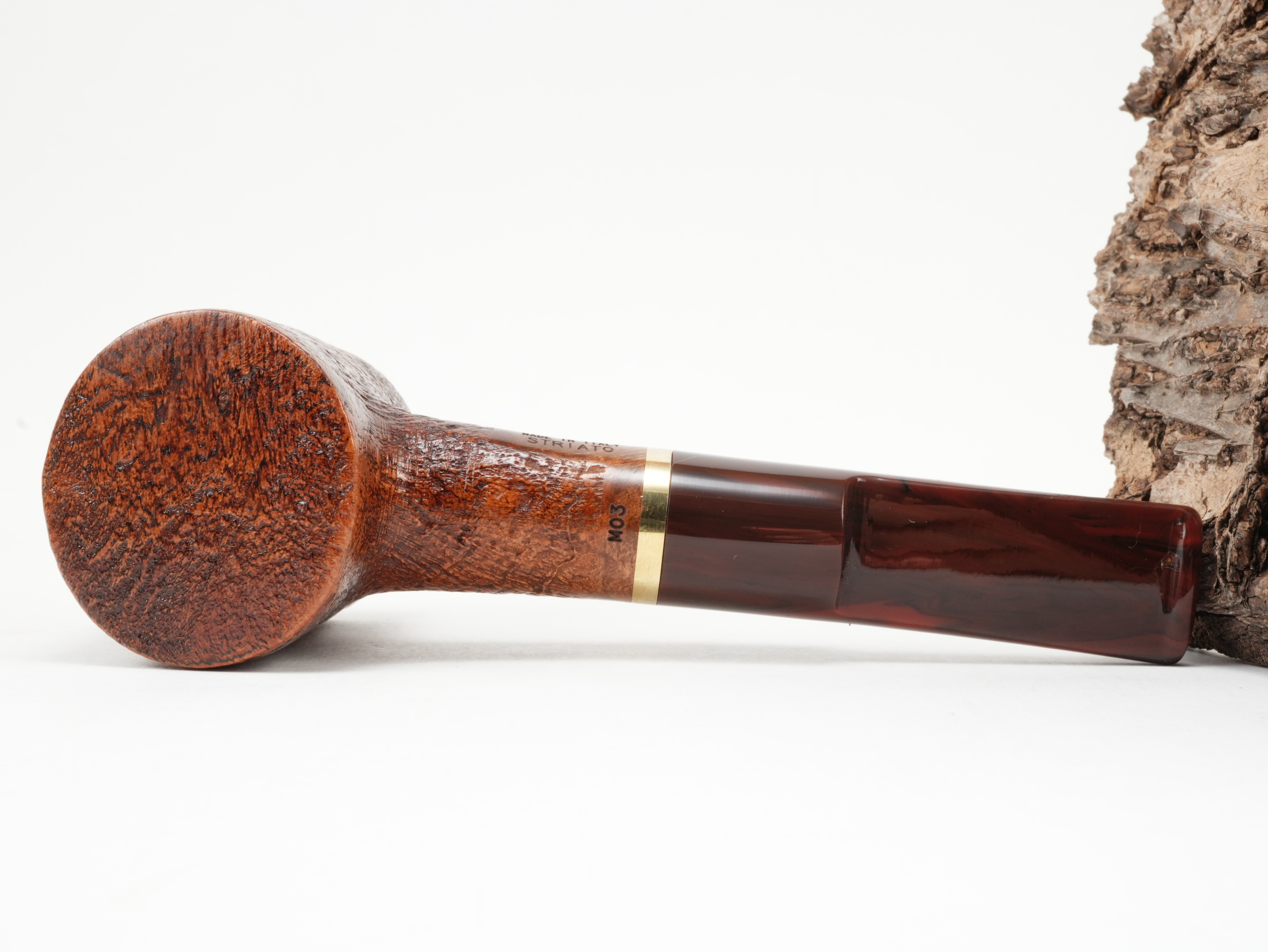 Molina Striato Pfeife sand braun 7