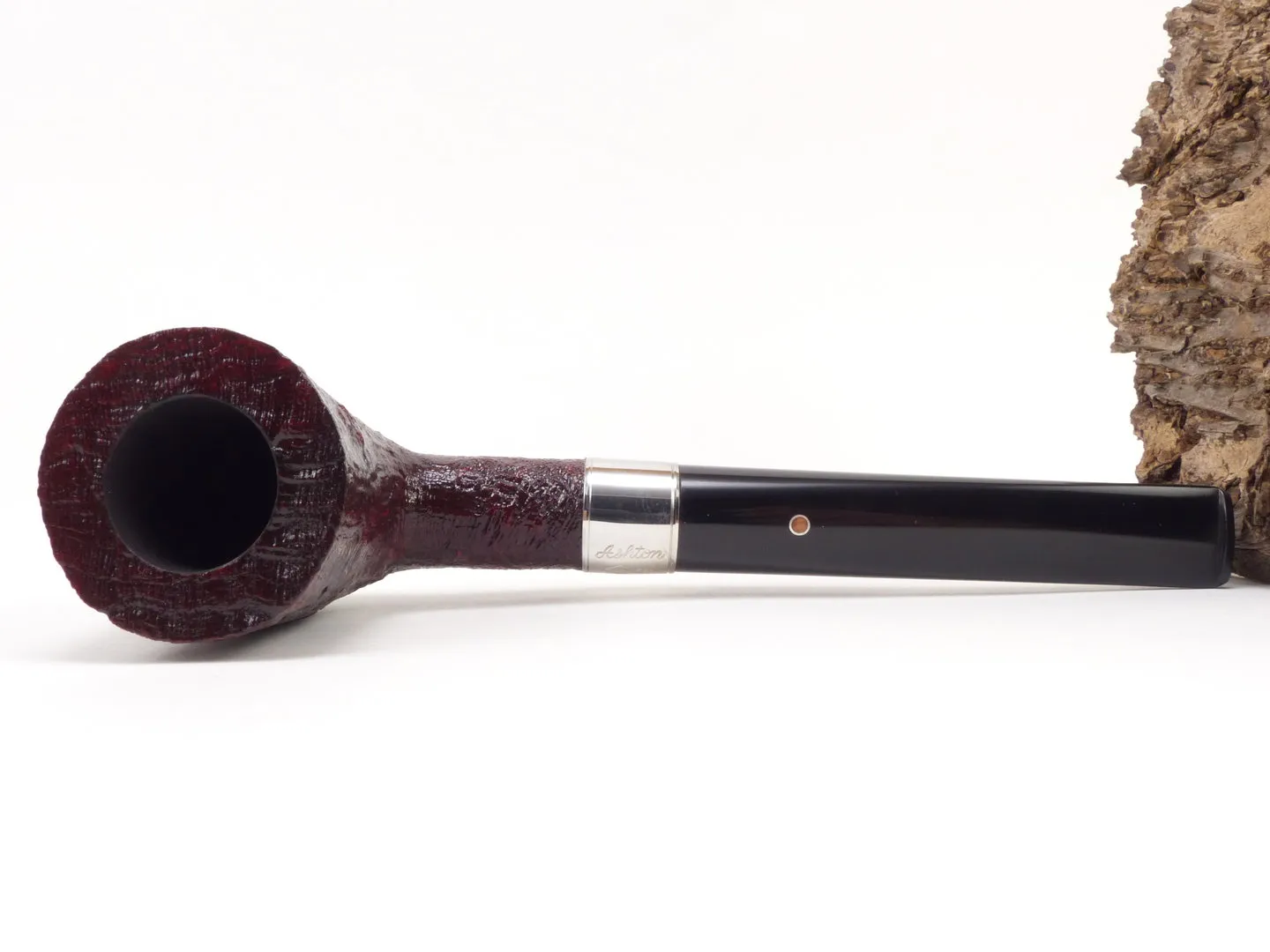 Ashton Pfeife XXX Pebble Grain Silver 9mm #40 – Produktbild 6