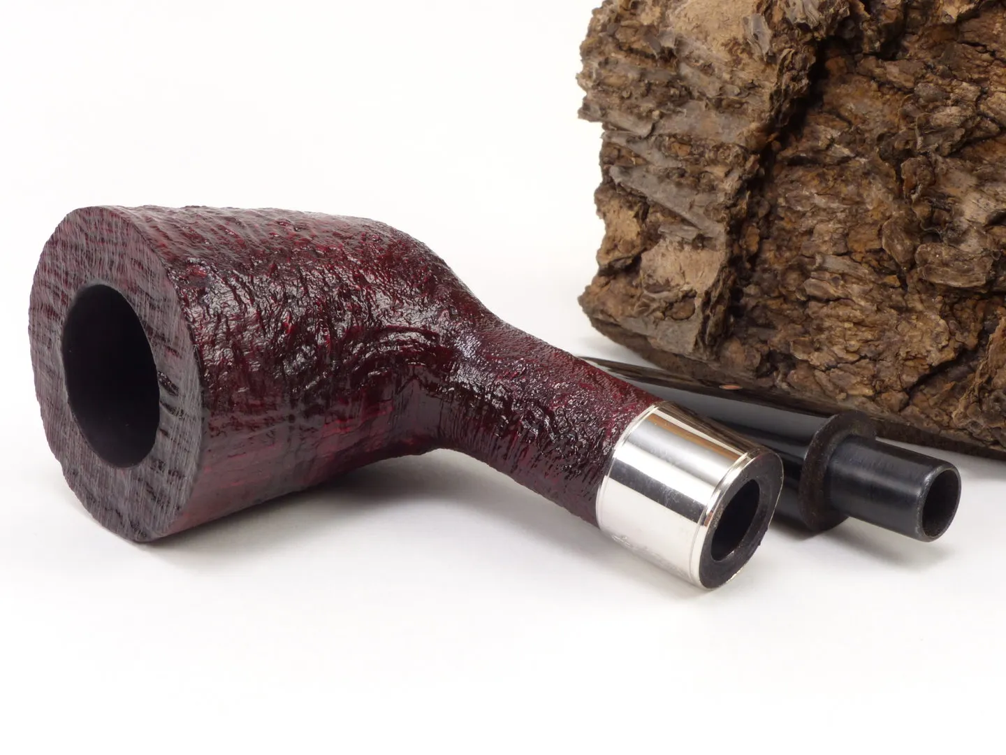 Ashton Pfeife XXX Pebble Grain Silver 9mm #40 – Produktbild 8