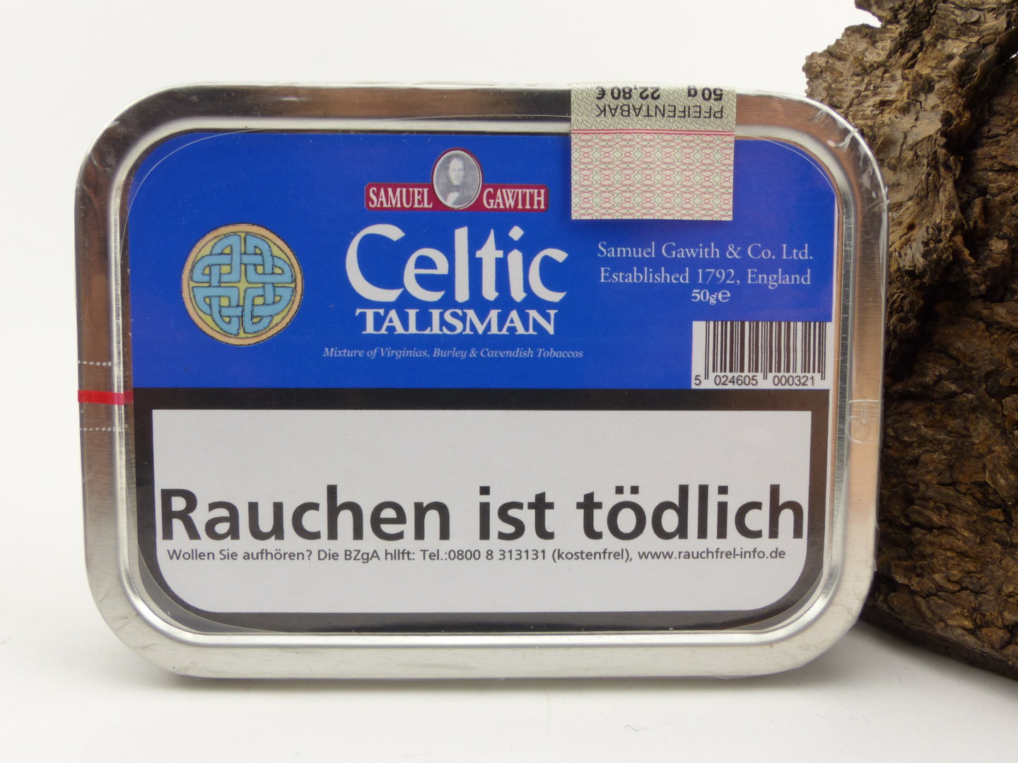 celtic talisman tobacco Samuel Gawith Pipe 50g Samuel Gawith Celtic Talisman 50g