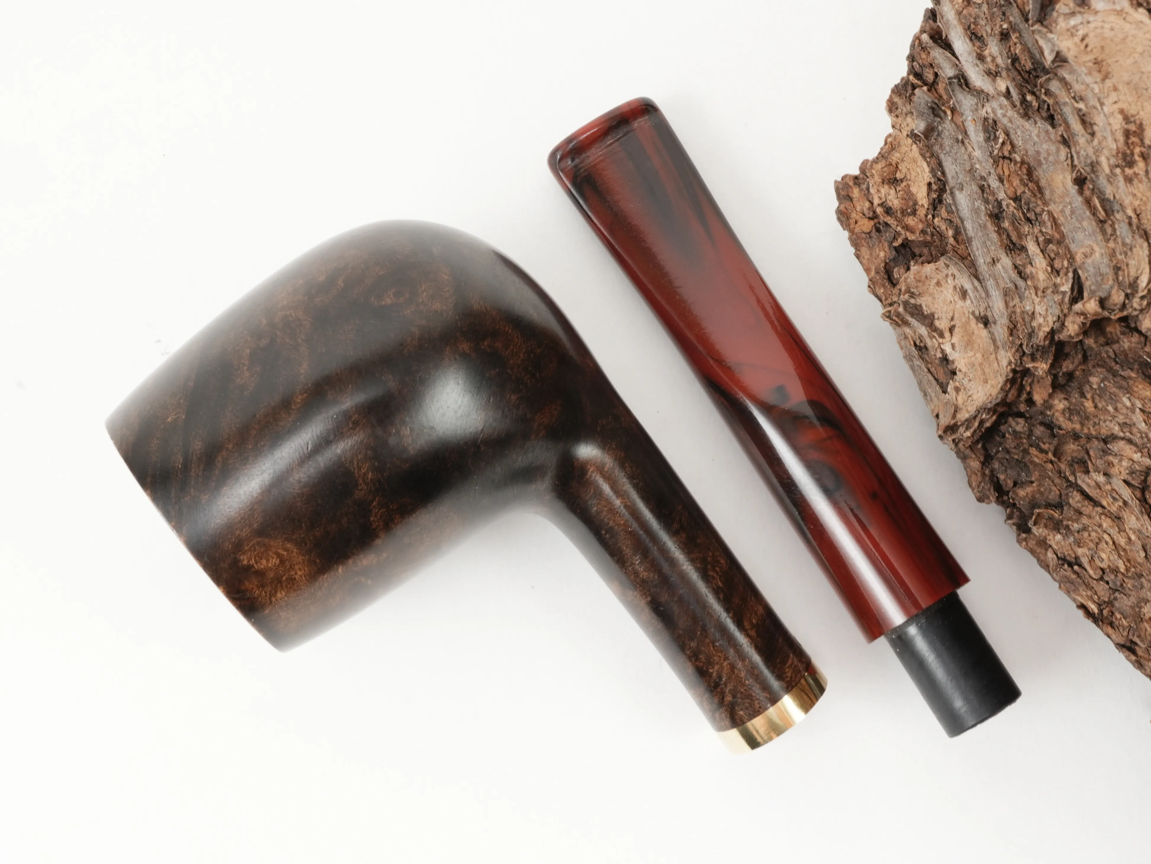 Molina Striato Pfeife dunkelbraun 1 – Produktbild 9