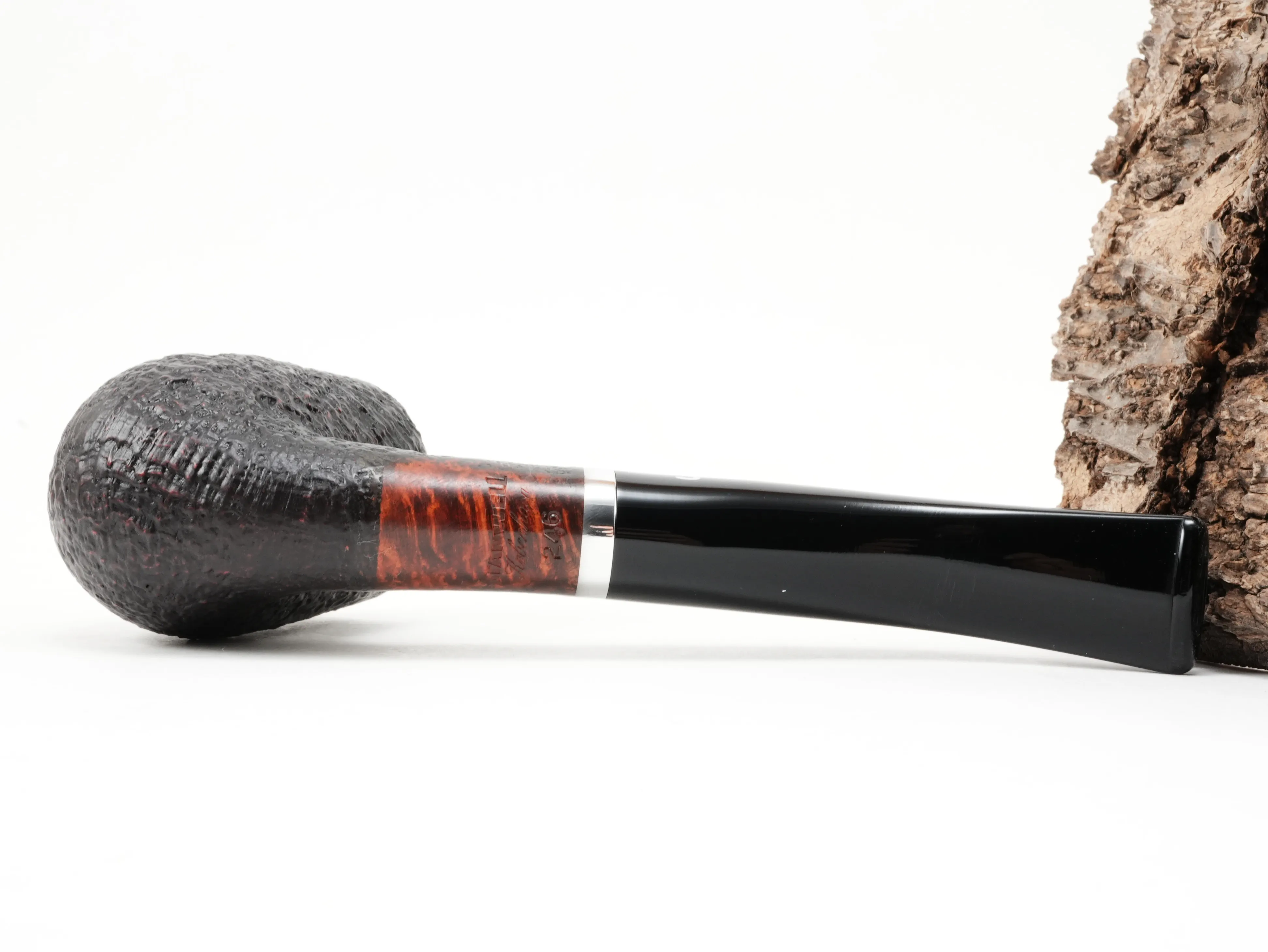 Unterseite der Stanwell København 246 Pfeife mit glatt polierter Fläche und Stempelung Stanwell København 246