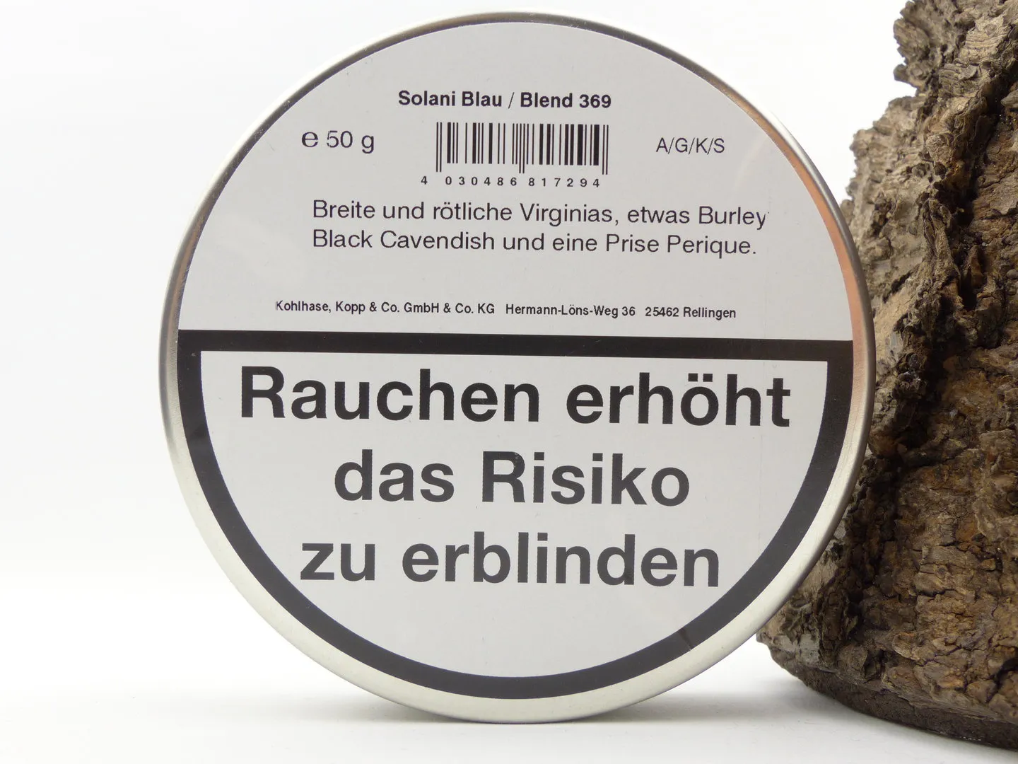 Solani Blau Pfeifentabak 50g – Produktbild 3