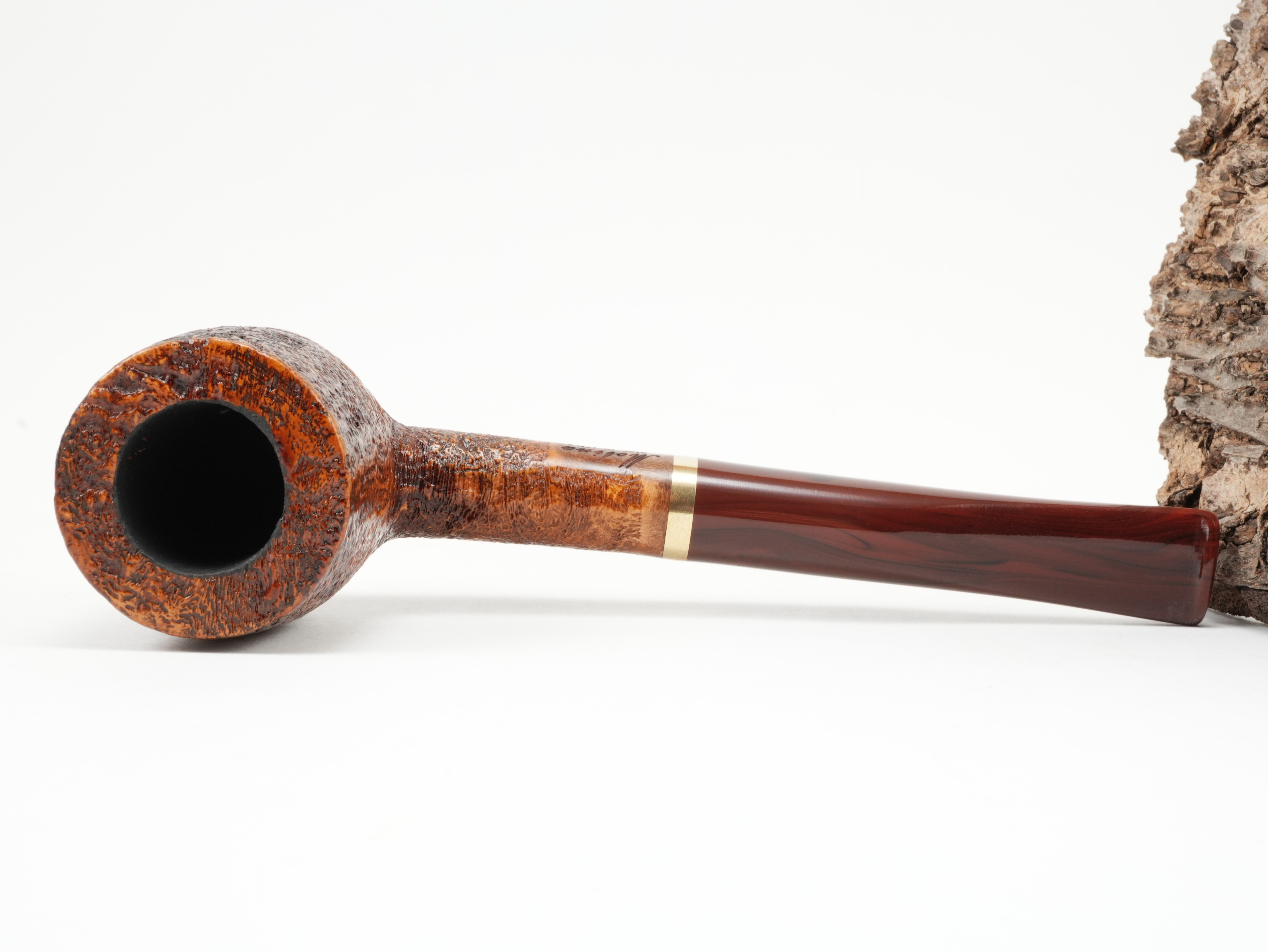 Molina Striato Pfeife sand braun 1
