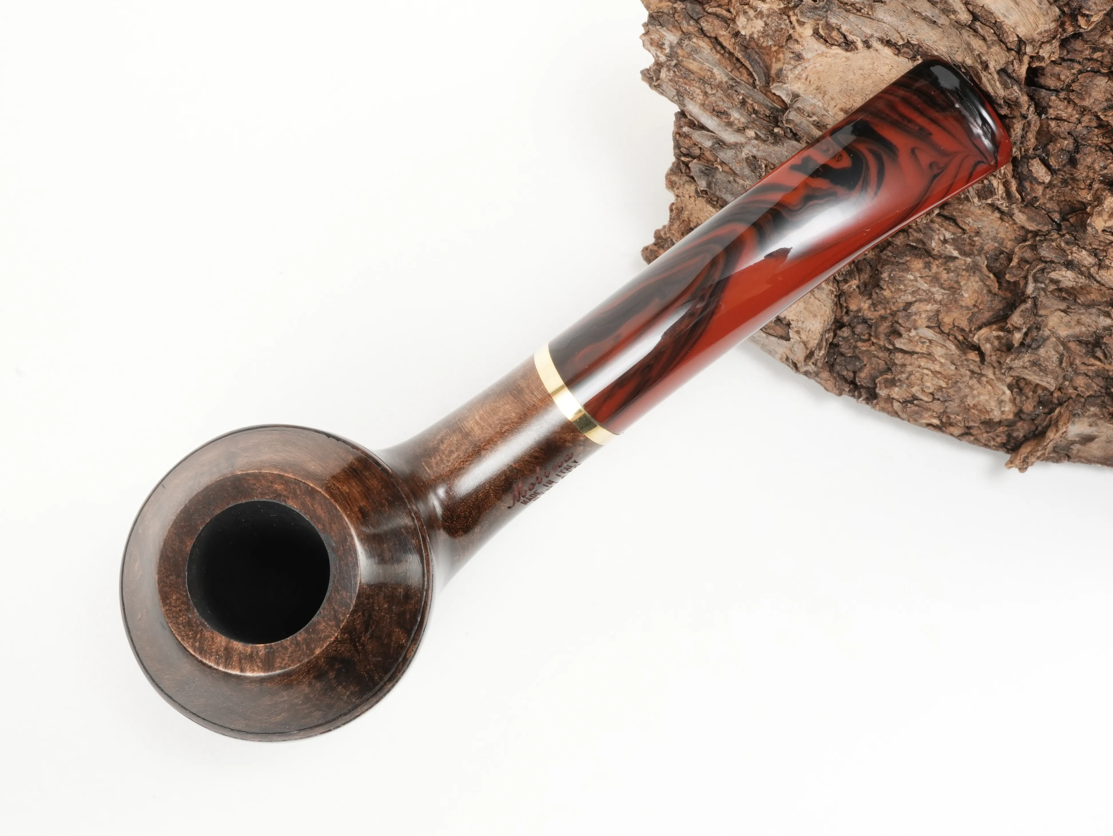 Molina Striato Pfeife dunkelbraun 6 – Produktbild 3