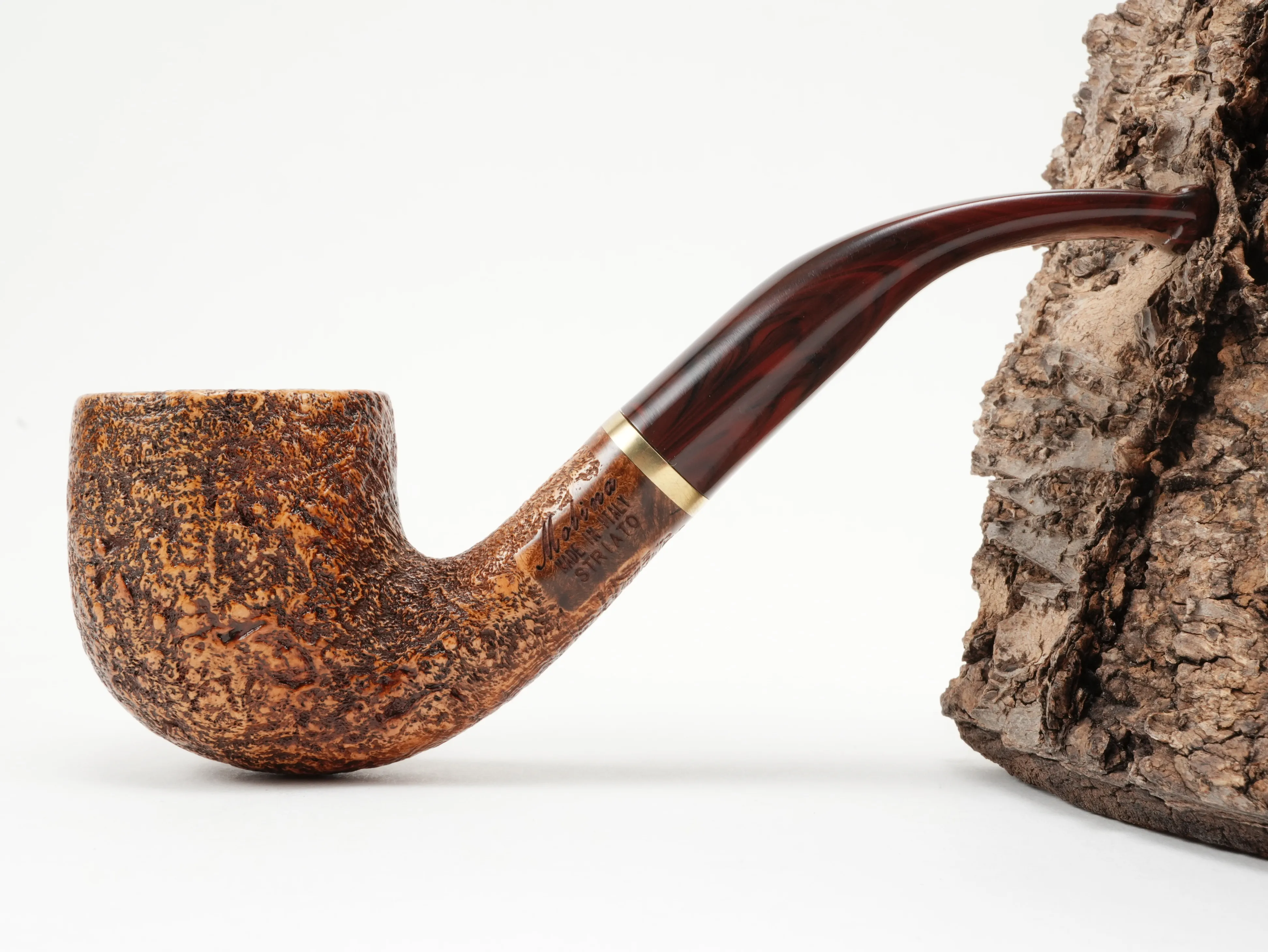Molina Striato Pfeife sand braun 12 – Produktbild 2