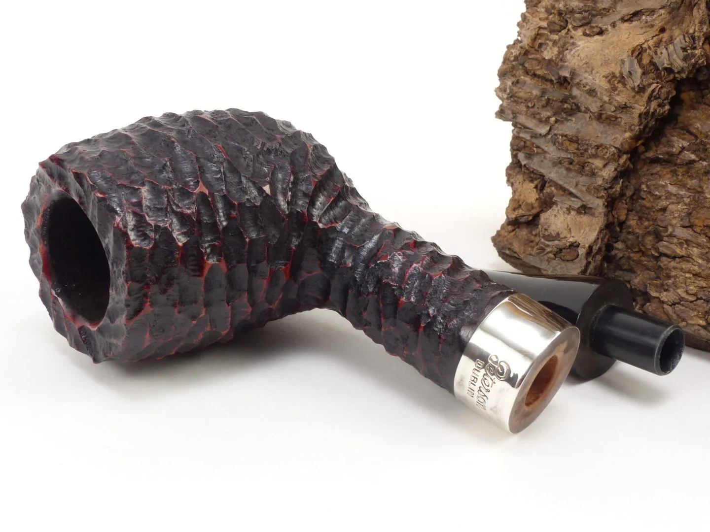 Peterson House Pipe Billiard rustic P-Lip – Produktbild 9