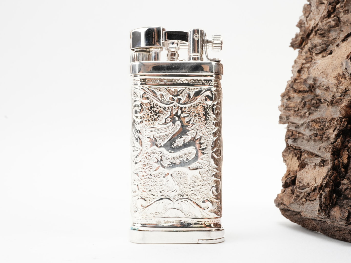 sillems_pfeifenfeuerzeug_LEA_2_Face_Sterling_Puro_Dragon_1989Puro_3