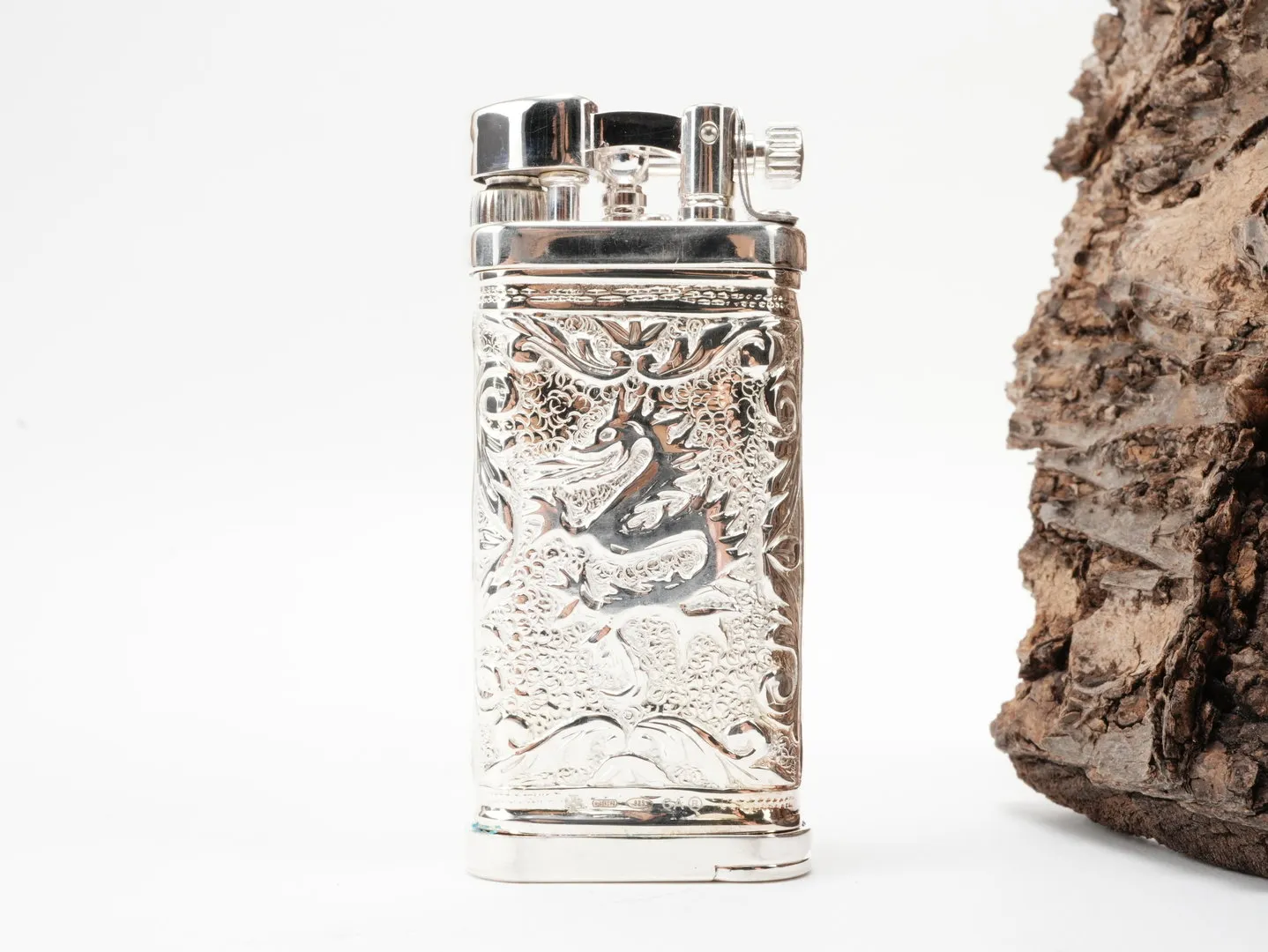 Sillem's Pfeifenfeuerzeug Dragon Sterling Puro – Produktbild 3