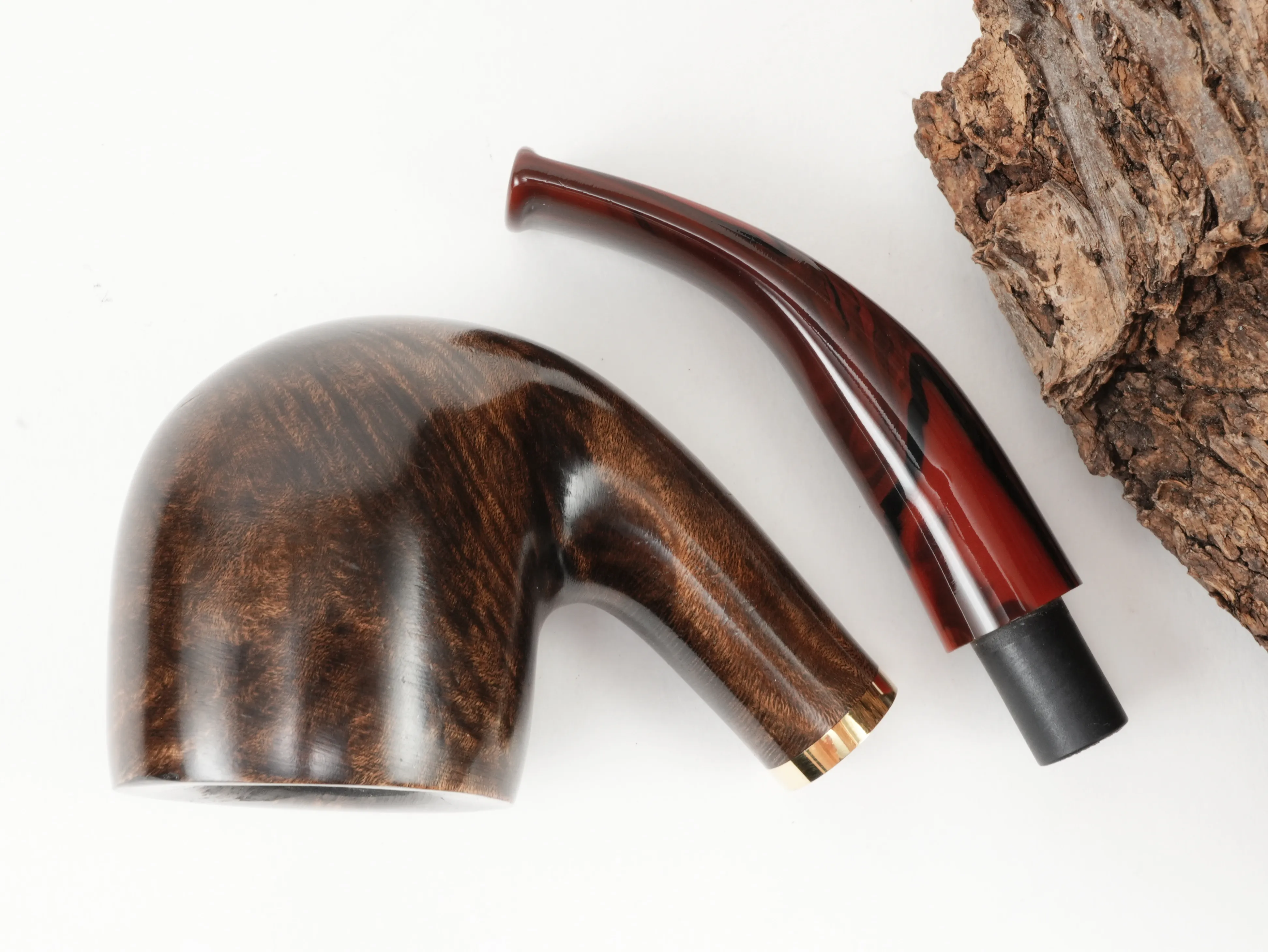 Molina Striato Pfeife dunkelbraun 12 – Produktbild 9