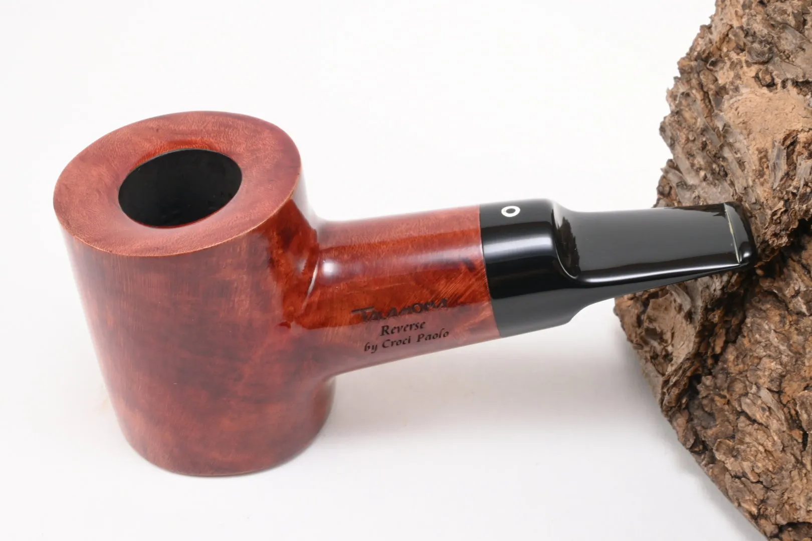Talamona Reverse Calabash Poker glatt braun
