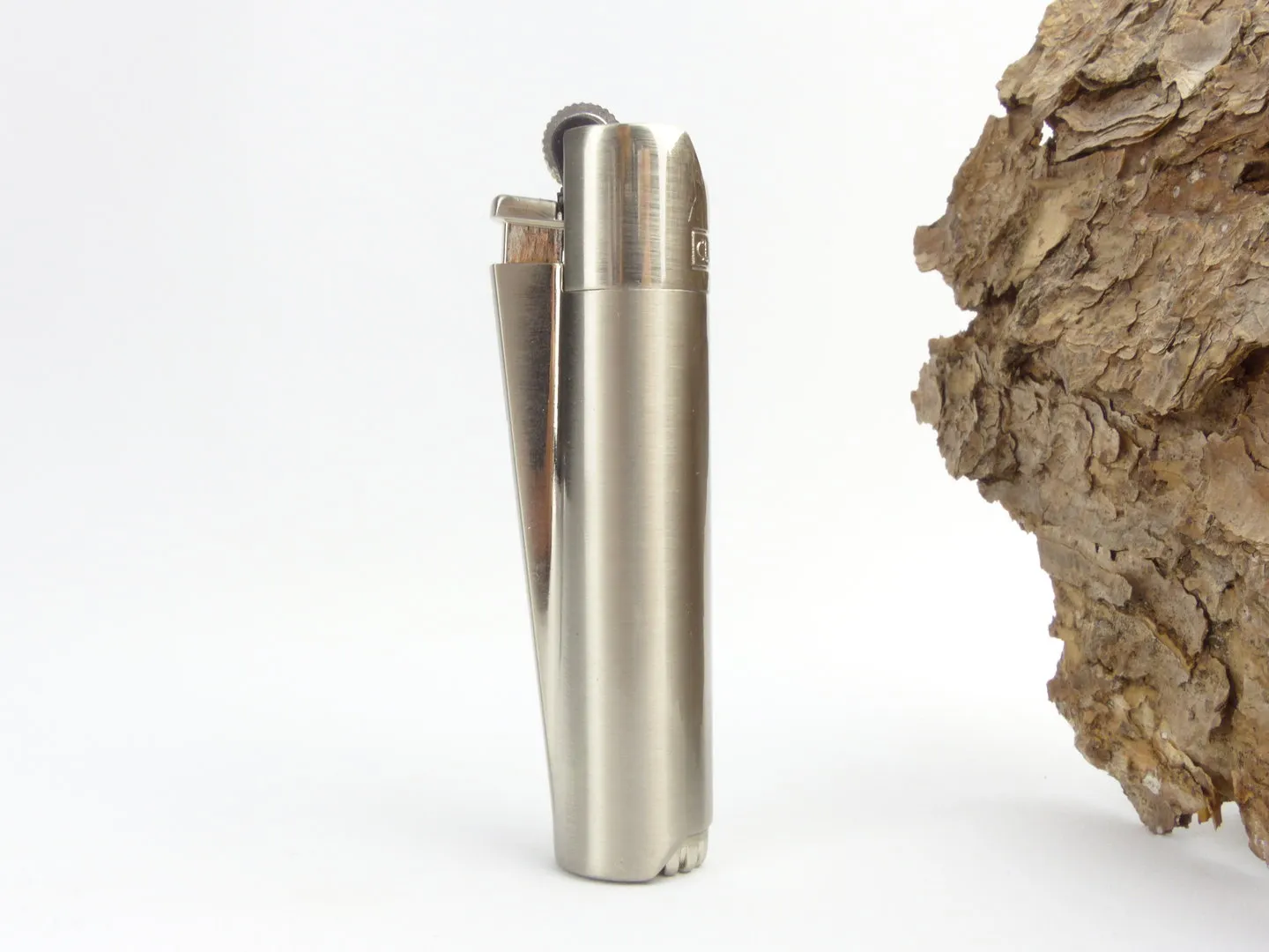 Clipper Pfeifenfeuerzeug gun metal mit Box