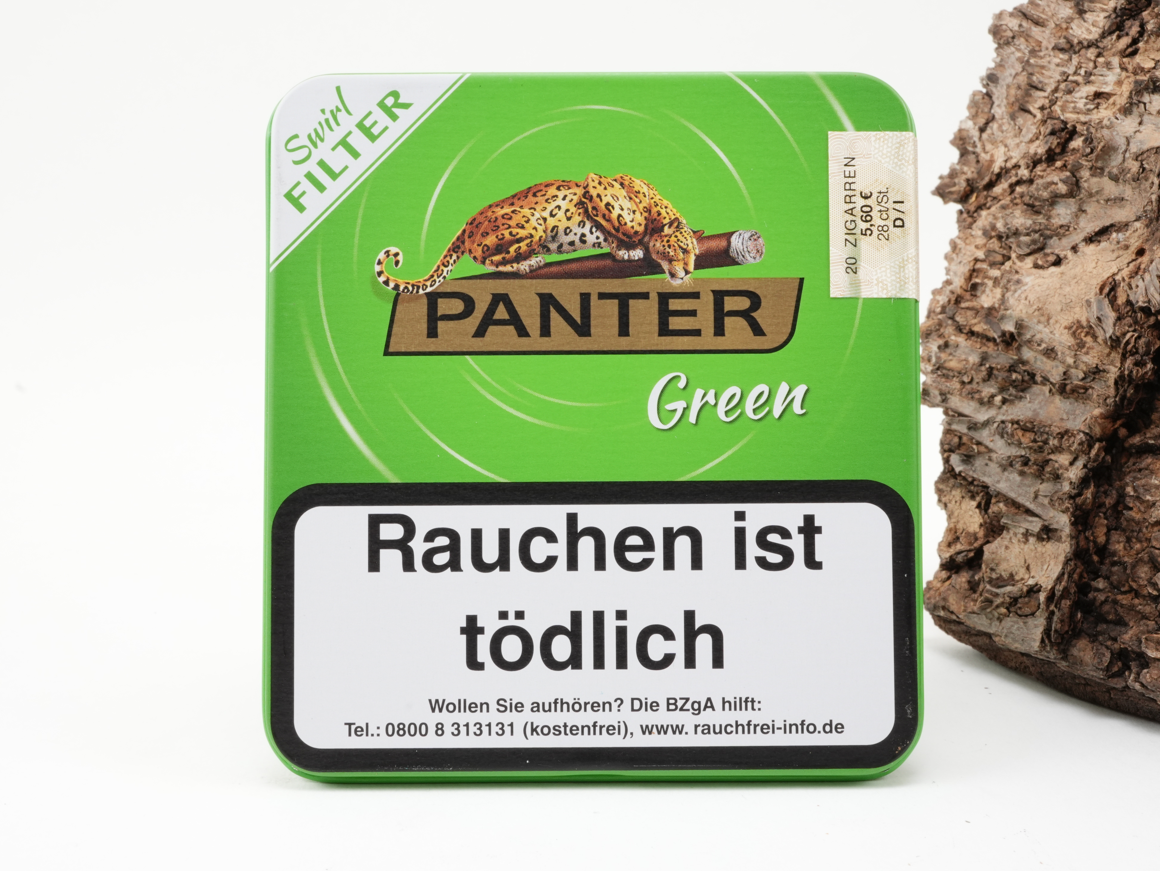 Panter Swirl Green Filter