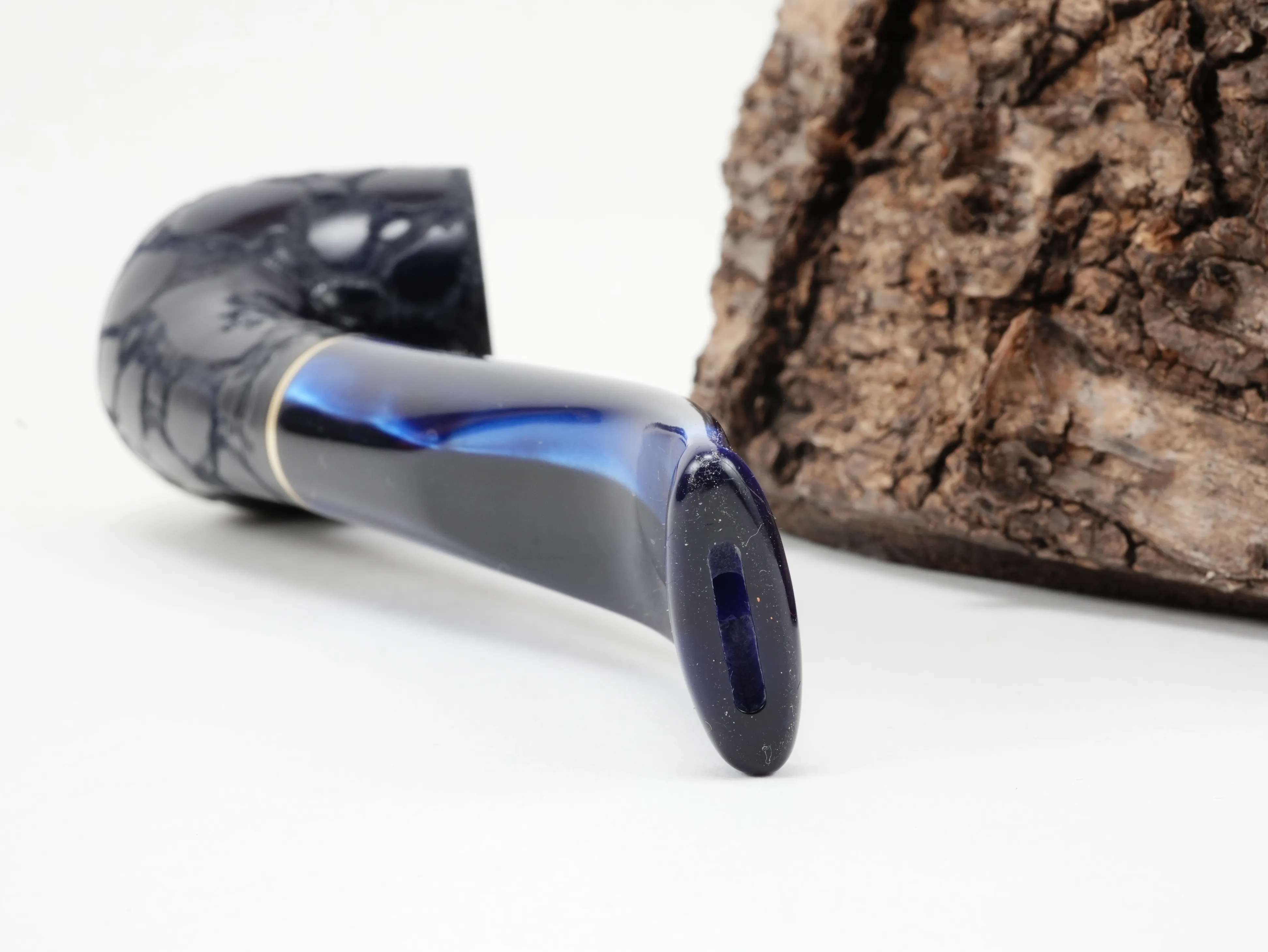 Angelo Pfeife blau rustiziert 300613 – Produktbild 4