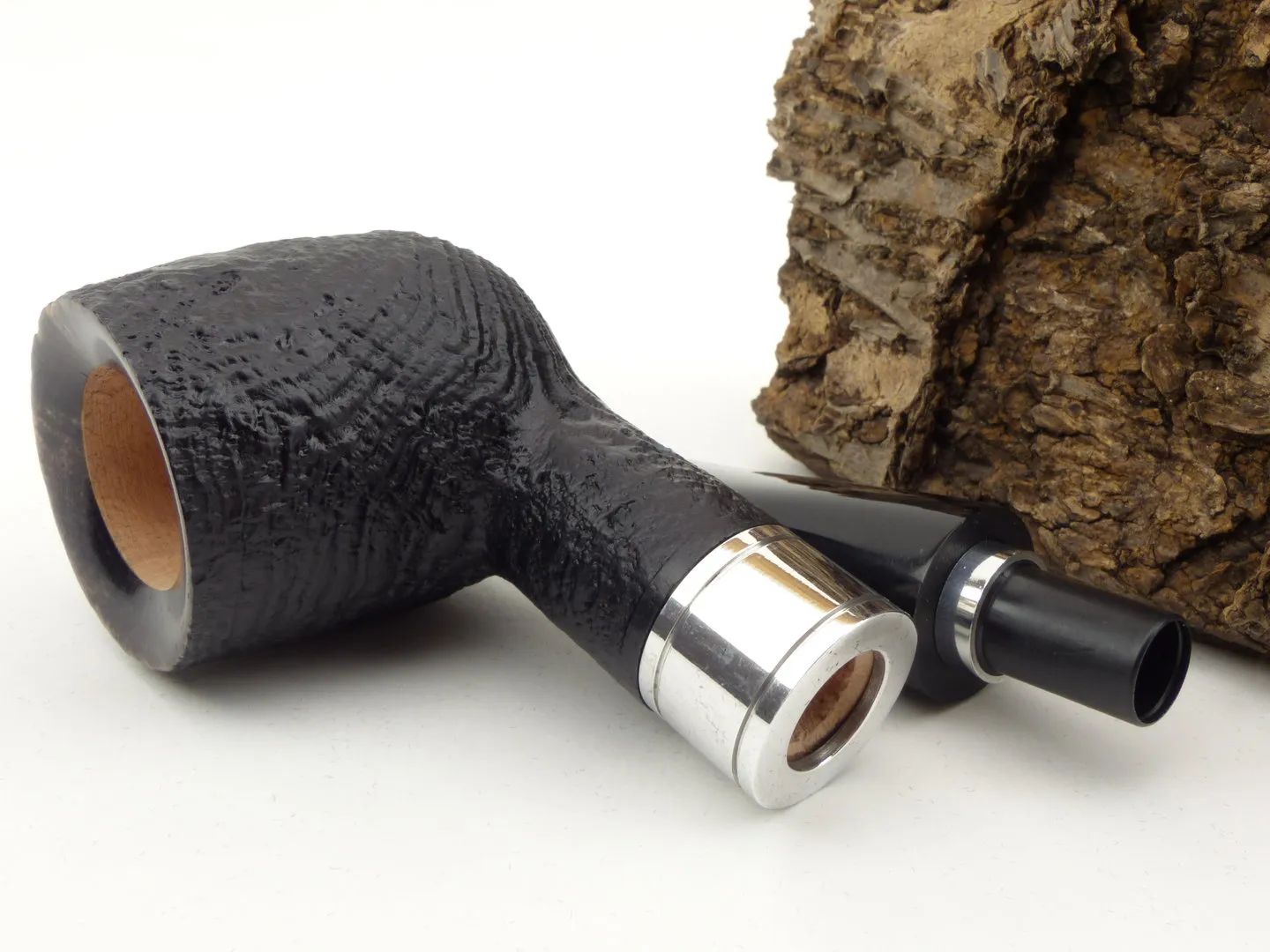 Rattray's Monarch Pfeife 5 sand schwarz schwarz – Produktbild 8
