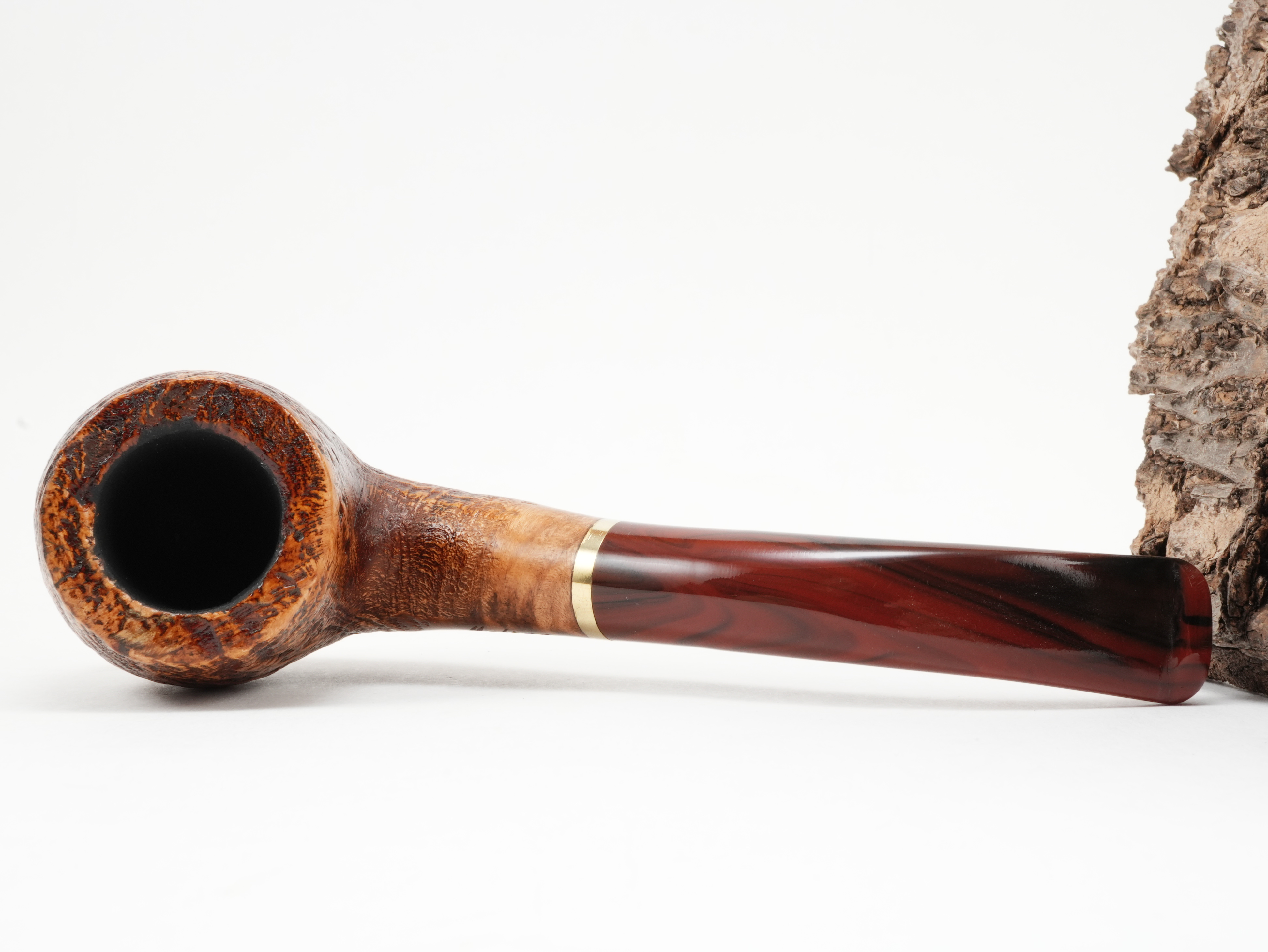 Molina Striato Pfeife sand braun 9