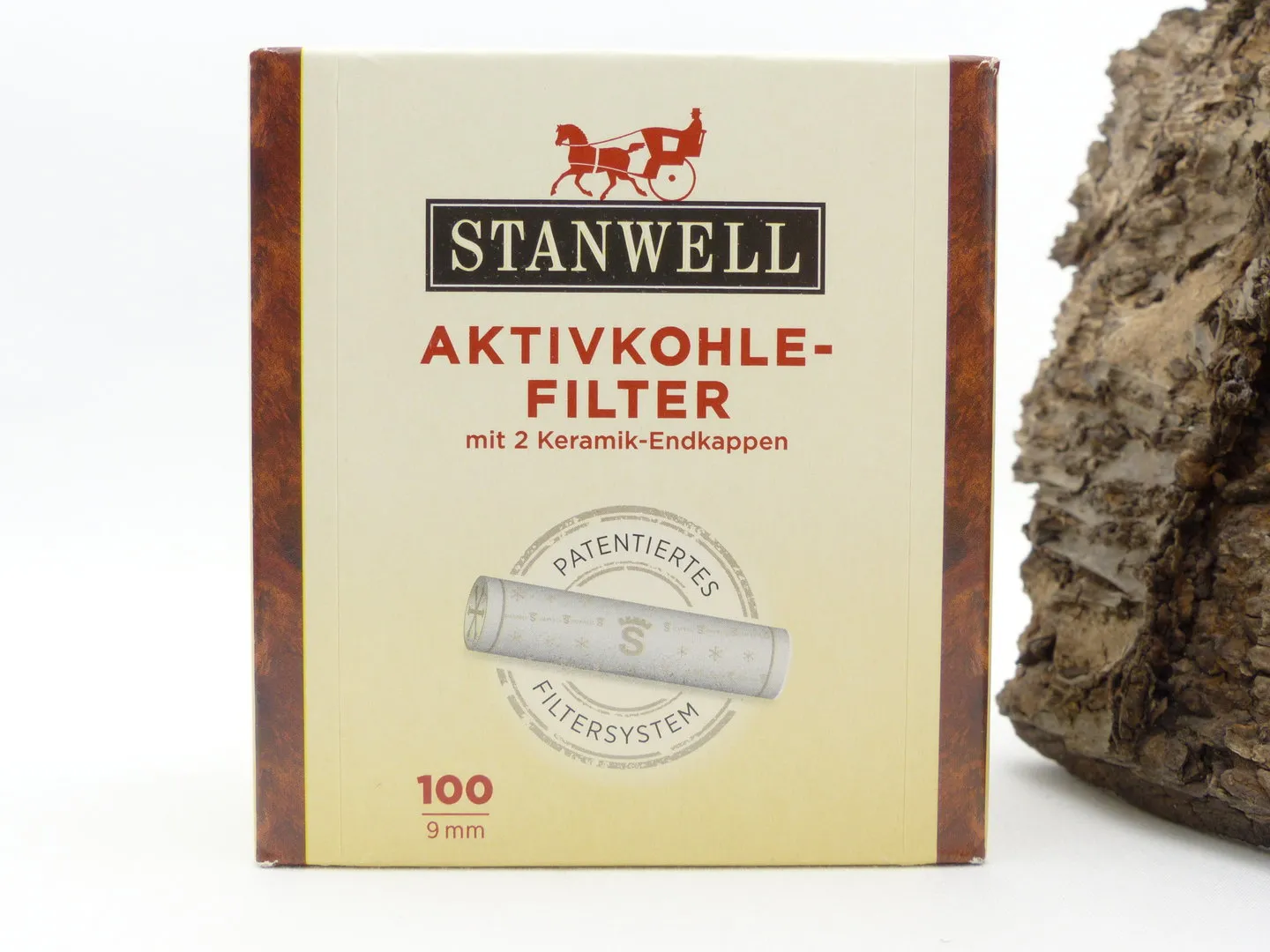 Stanwell Pfeifenfilter 9mm 100 Stück