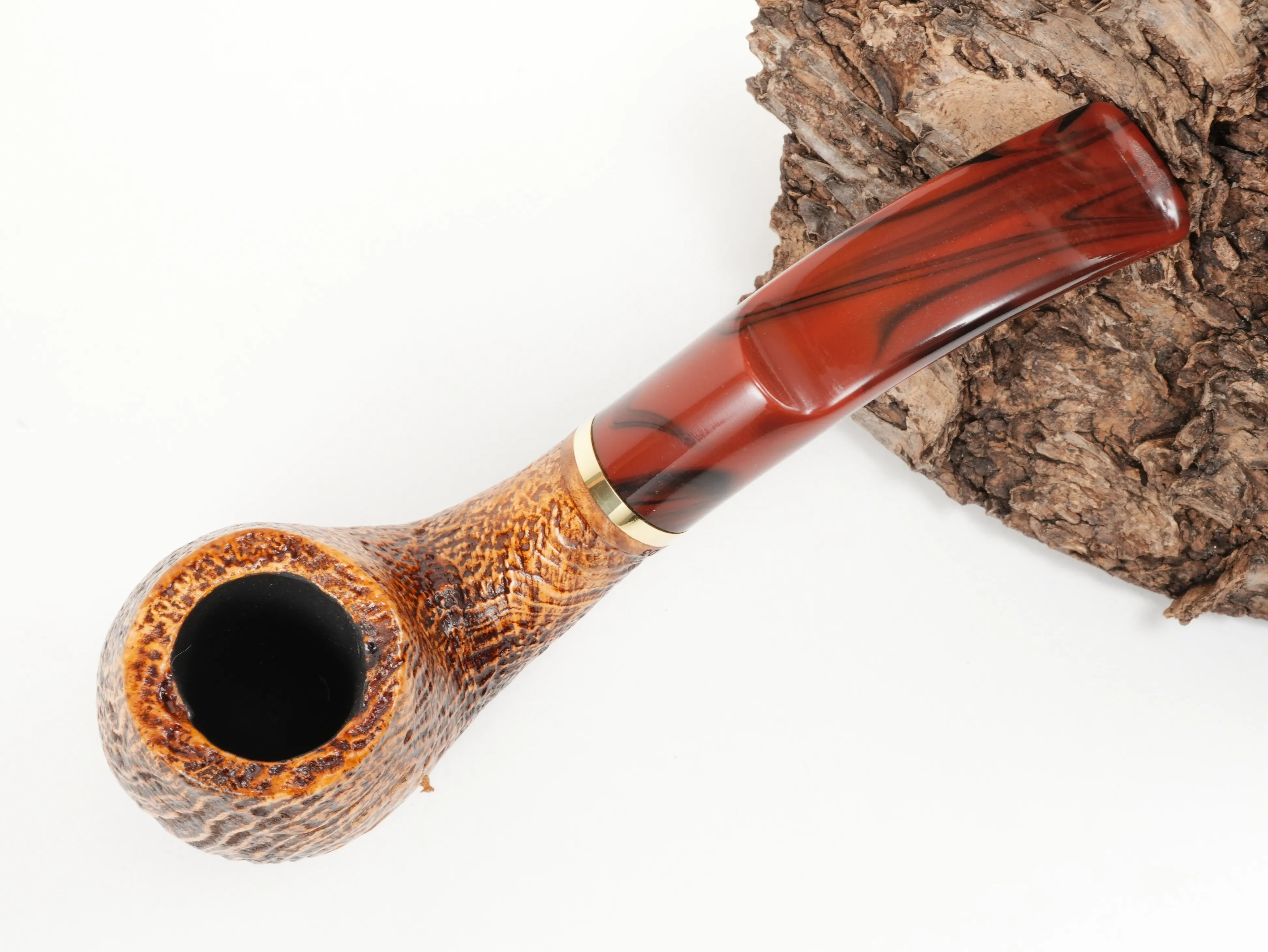 Molina Striato Pfeife sand braun 11 – Produktbild 3