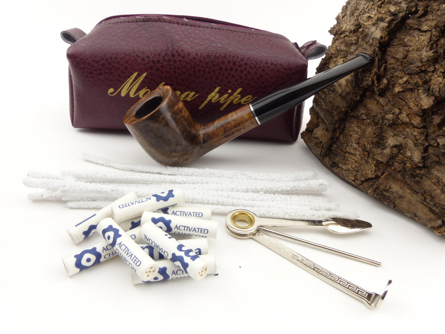 molina tobacco pipes Molina Pipe Starter Kit brown straight