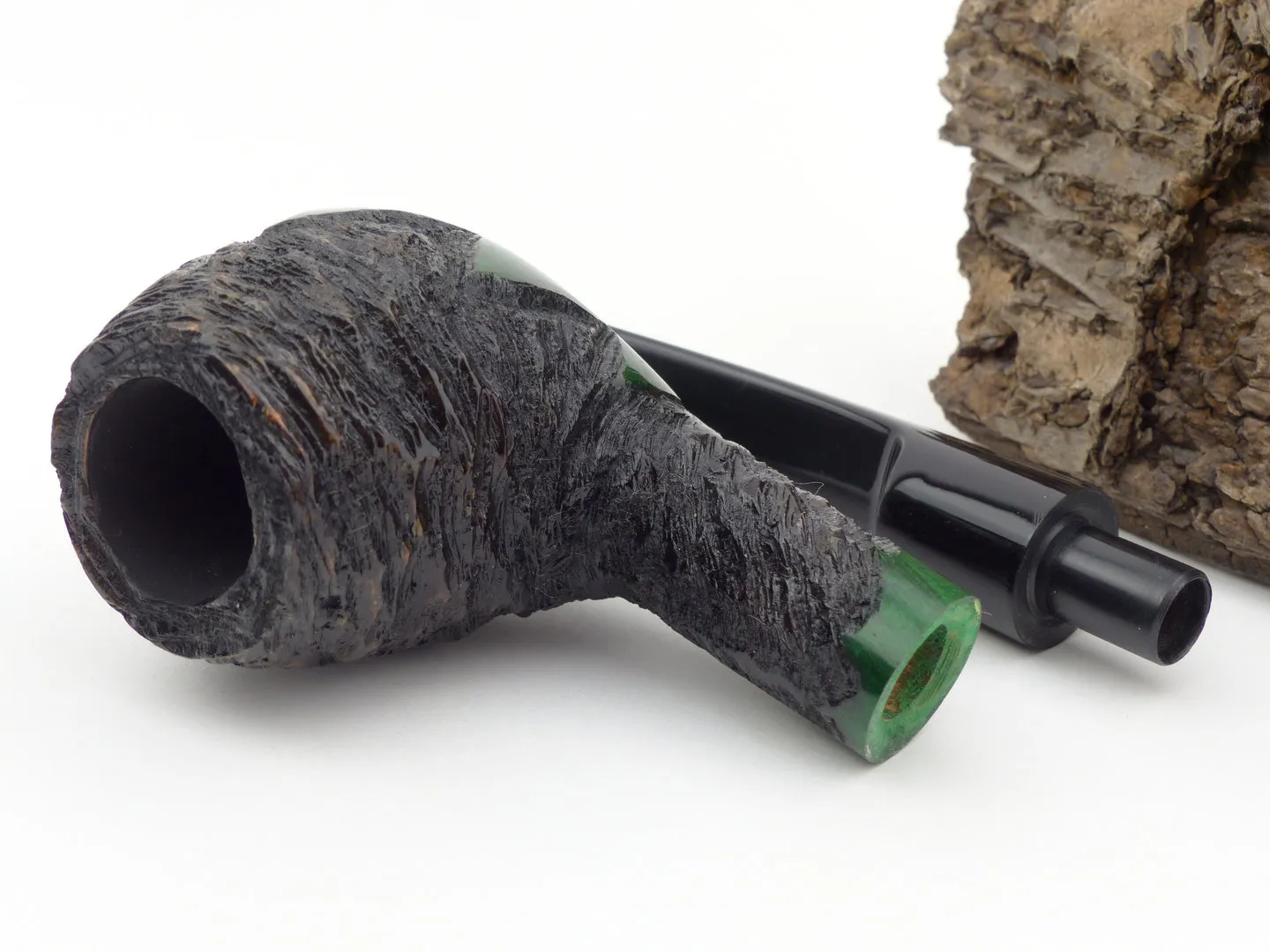 Jean Claude Pfeife Flower schwarz-grün – Produktbild 8